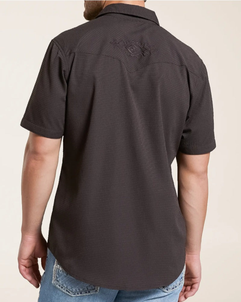 Men's Western Casual Short Sleeve Shirt