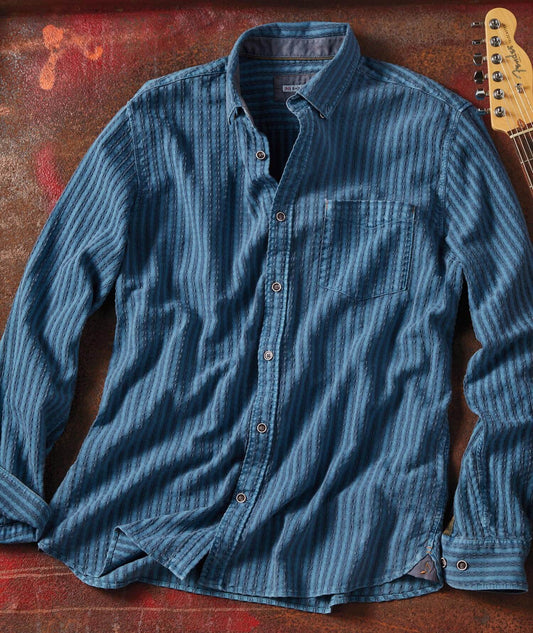 Casual Shadows Falling Stripe Shirt