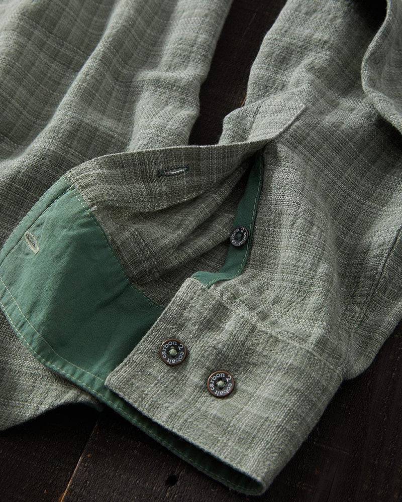 Men's Double Pocket Button Shirt