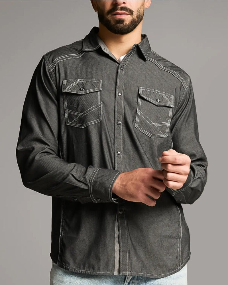 Casual Athletic Stretch Shirt