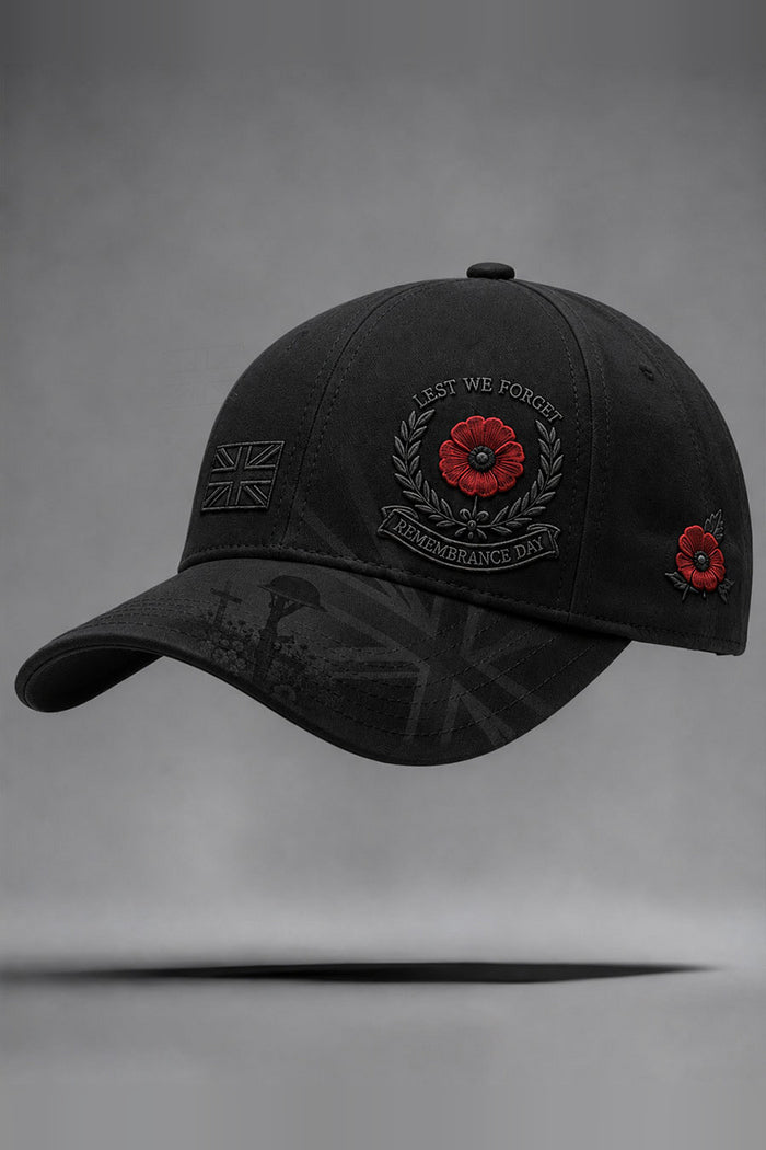 Unisex Remembrance Day Lest We Forget Hat