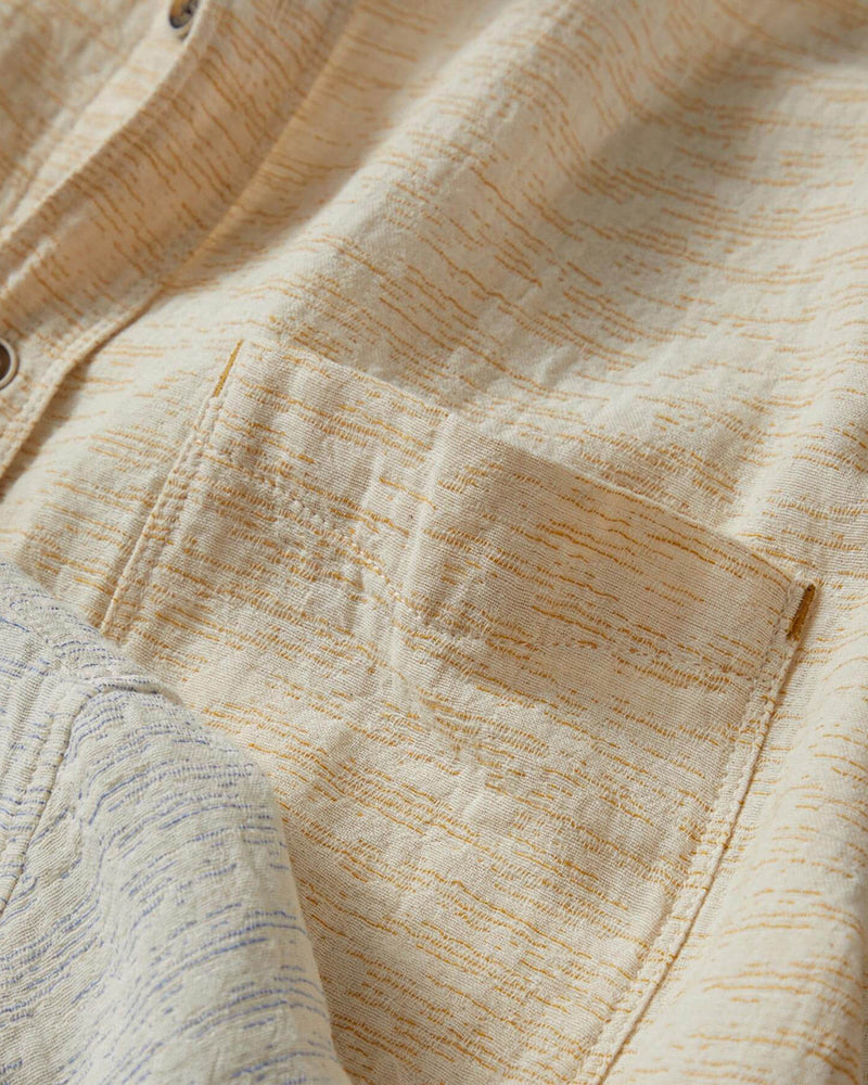 Short Sleeve Jacquard Shirt