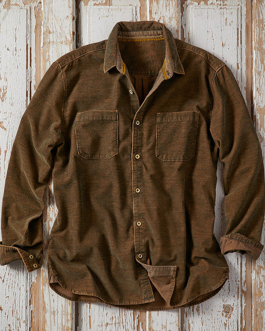 Casual Collared Shirt Jacket