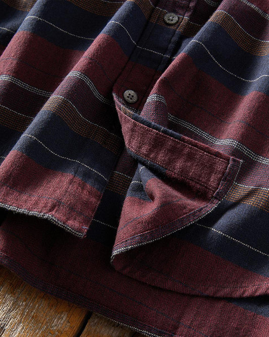 Casual Buttoned Striped Shirt