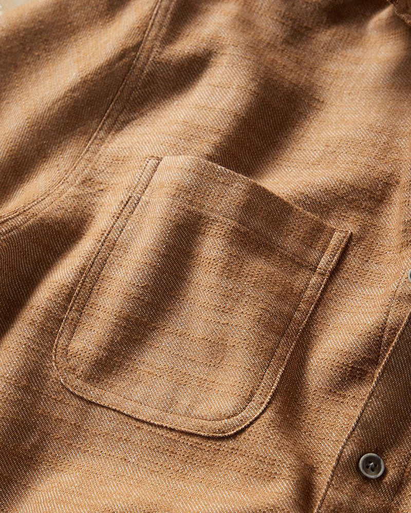 Textured Short Sleeve Pocket Shirt