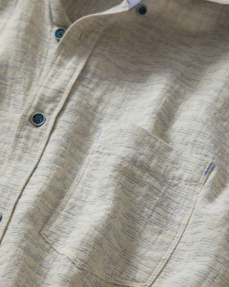 Short Sleeve Jacquard Shirt