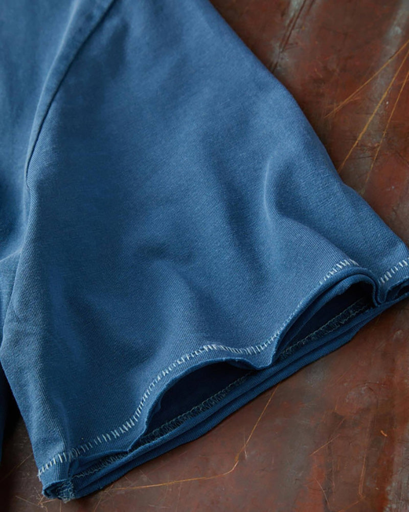 Short Sleeve Roll Edge T-Shirt