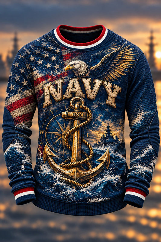U.S. Navy Eagle Anchor Legacy Long Sleeve Shirt