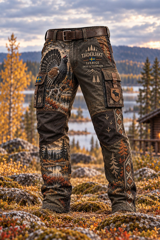Men’s Swedish Capercaillie Hunting Cargo Pants