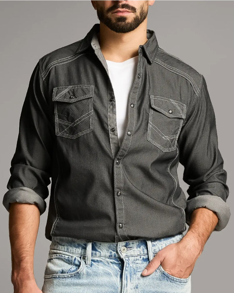 Casual Athletic Stretch Shirt