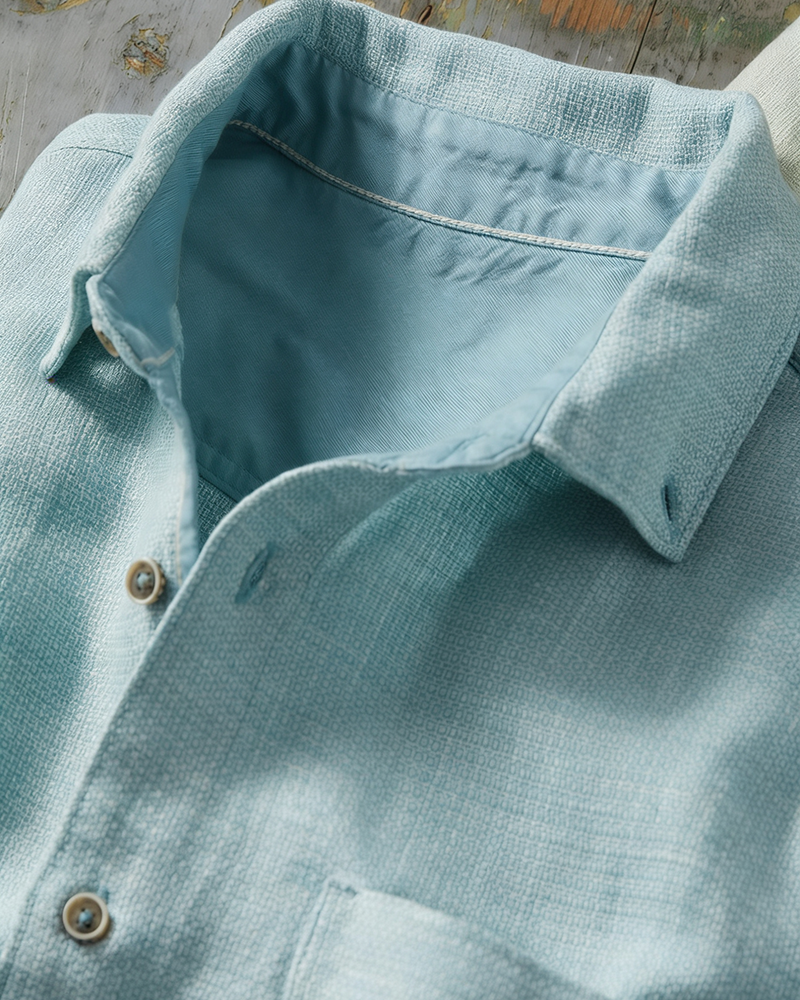Men's Single Pocket Woven Shirt