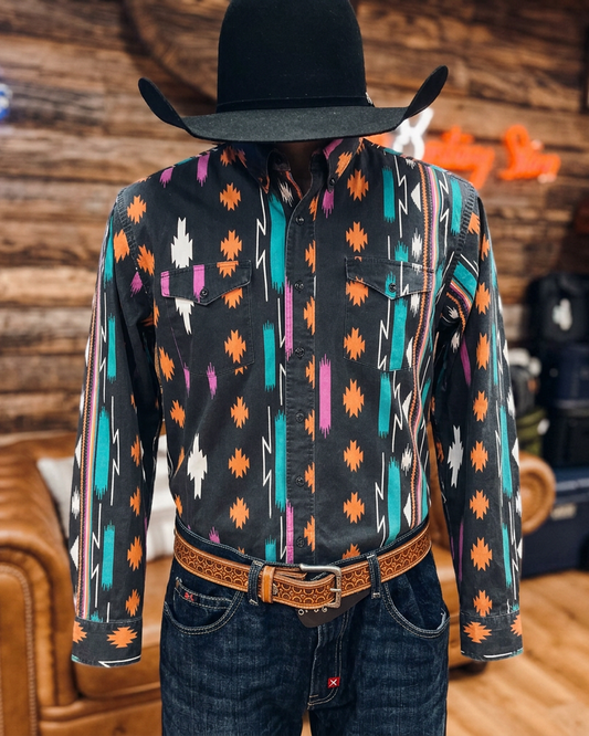 Men's Casua Long Sleeve Shirt