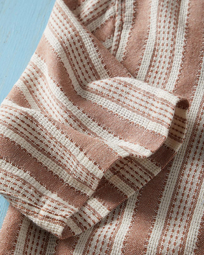 Striped Short Sleeve Sunshade Shirt