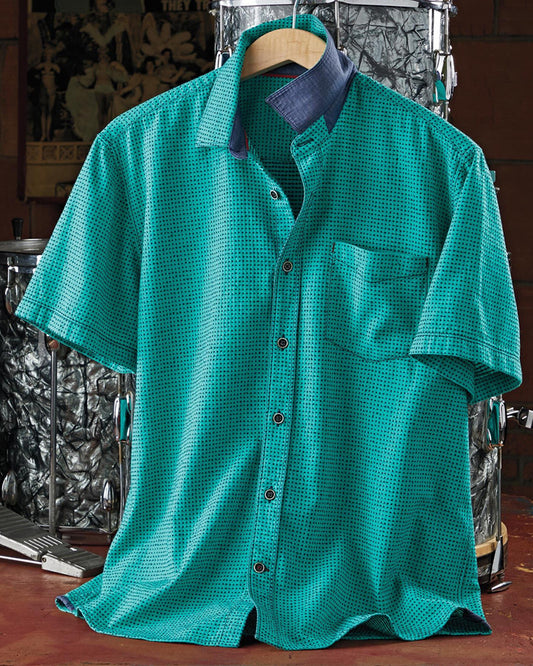 Short Sleeve Button Up Shirt