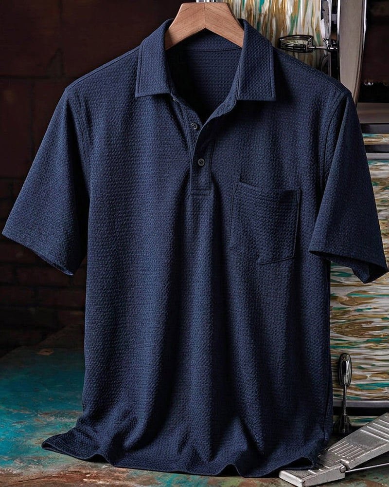 Men's Short Sleeve Pocket Polo Shirt