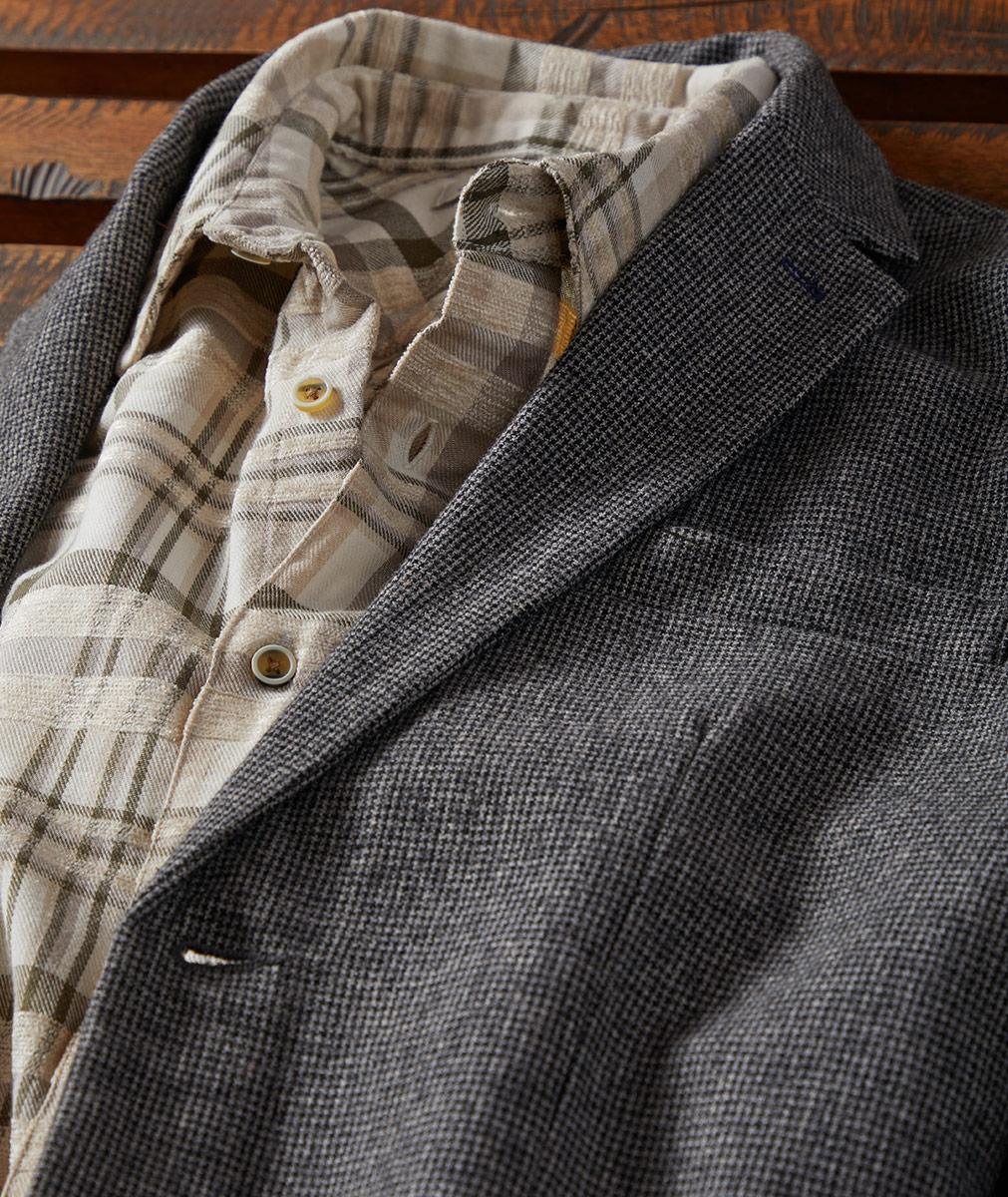 Casual Men's Houndstooth Blazer