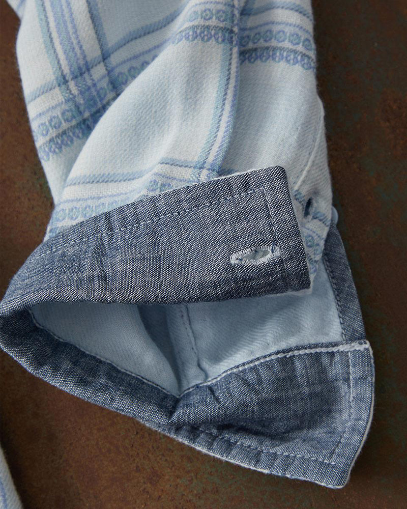 Men's Classic Plaid Button-Up Shirt