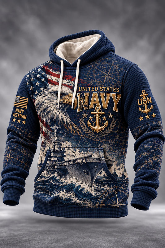 U.S. Navy Veteran Eagle Legacy Hooded Sweatshirt