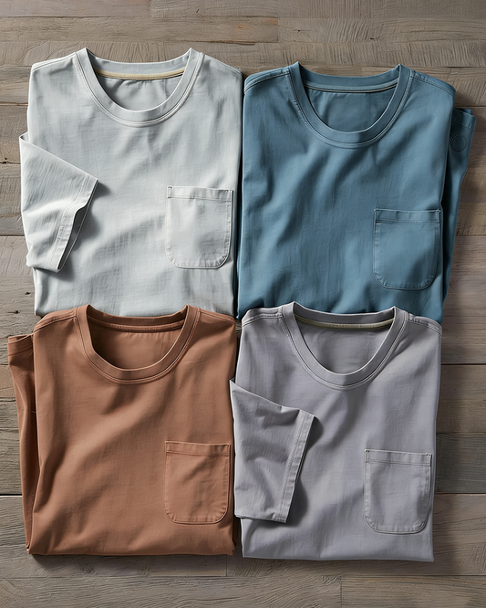 Men's Heavyweight Pocket Crew Tee