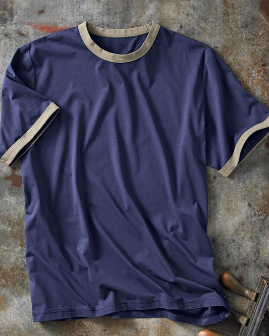 Contrast Trim Ringer T-Shirt