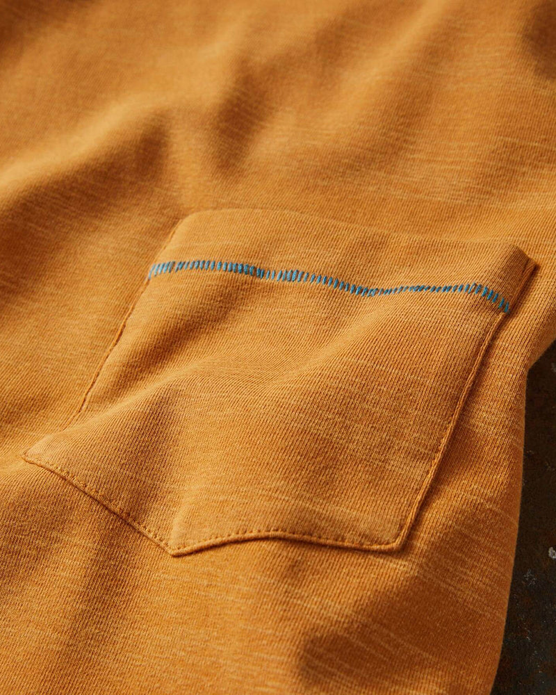 Gradient Print Pocket T-Shirt