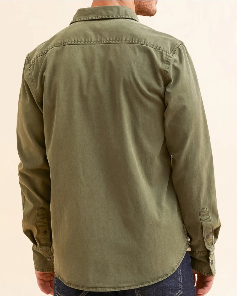 Washed Athletic Stretch Shirt