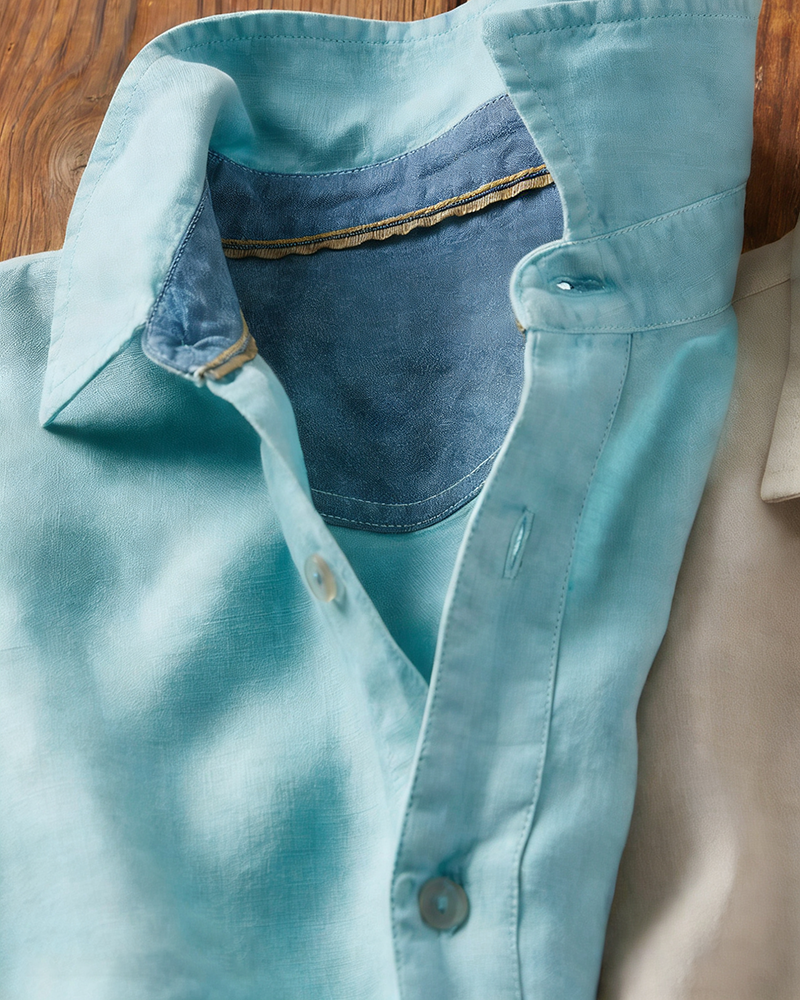 Men's Chest Pocket Button-Down Shirt