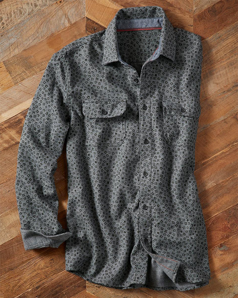 Casual Geometric Pattern Shirt