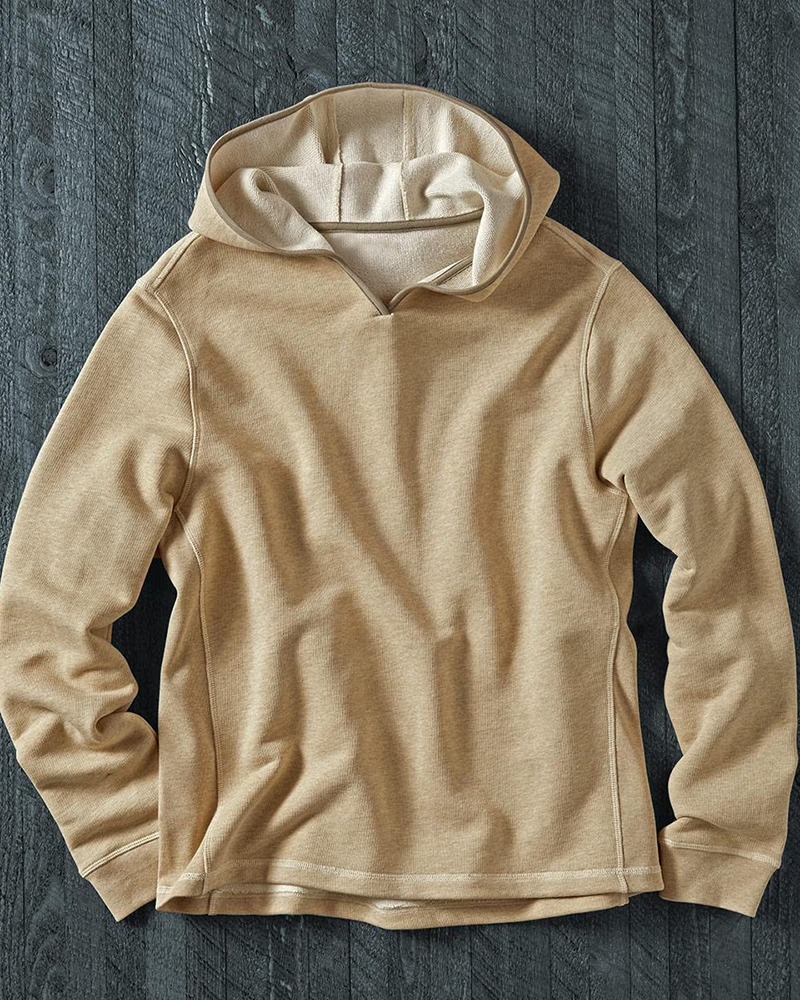Men's Oatmeal French Terry Hoodie