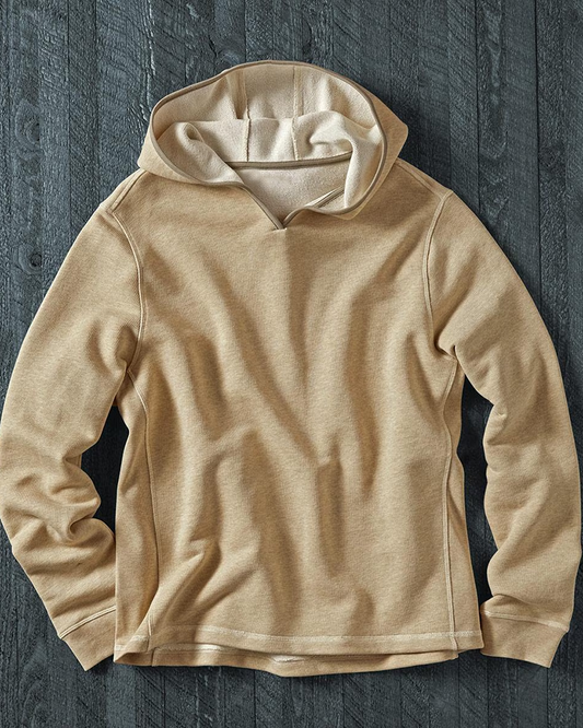 Men's Oatmeal French Terry Hoodie