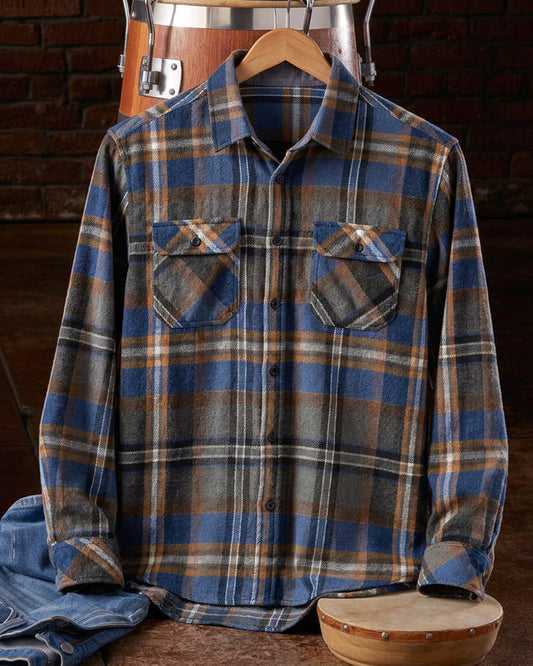 Multi Plaid Long Sleeve Shirt