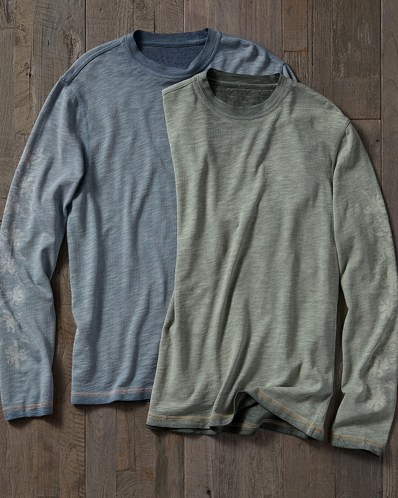 Men's Print Long Sleeve Tee