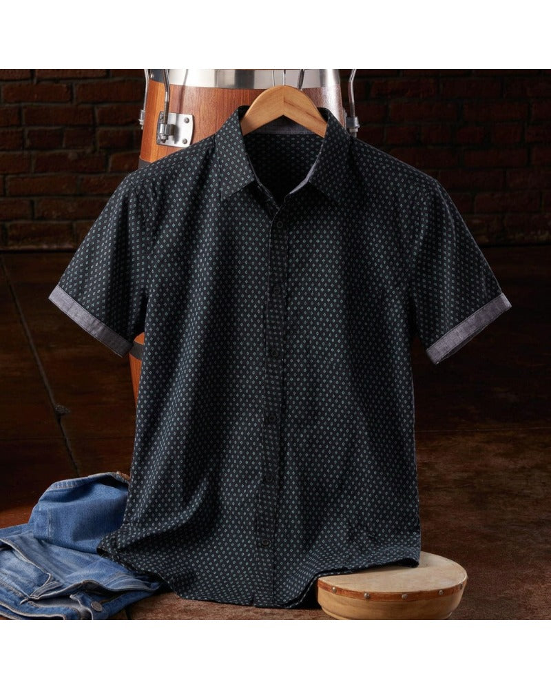 Men's Casual Short Sleeve Shirt