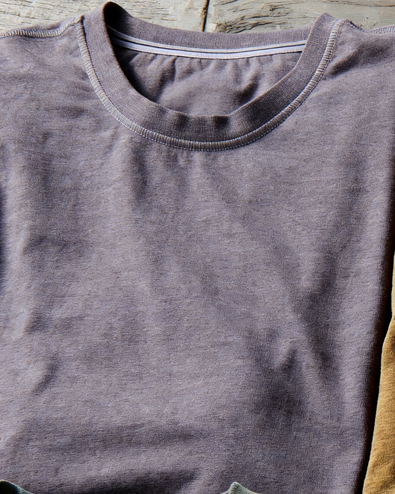 Men's Crew Neck Basic Tee
