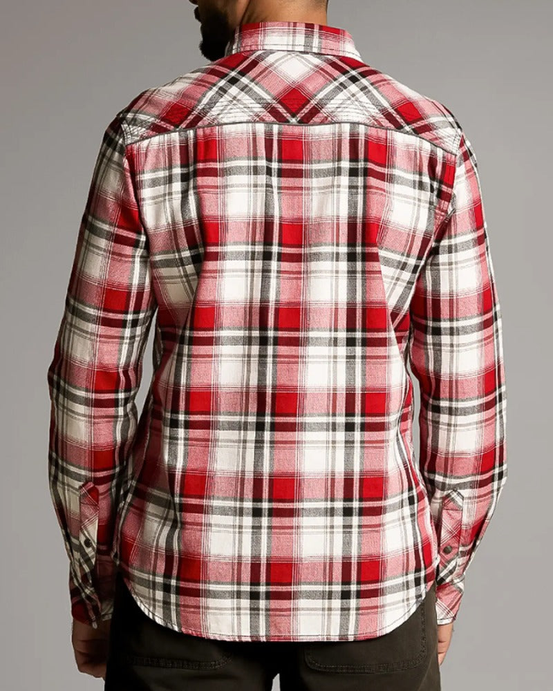 Men's Western Casual Long Sleeve Shirt