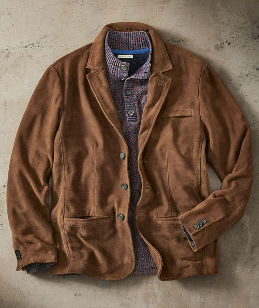 Men's Superlative Suede Blazer