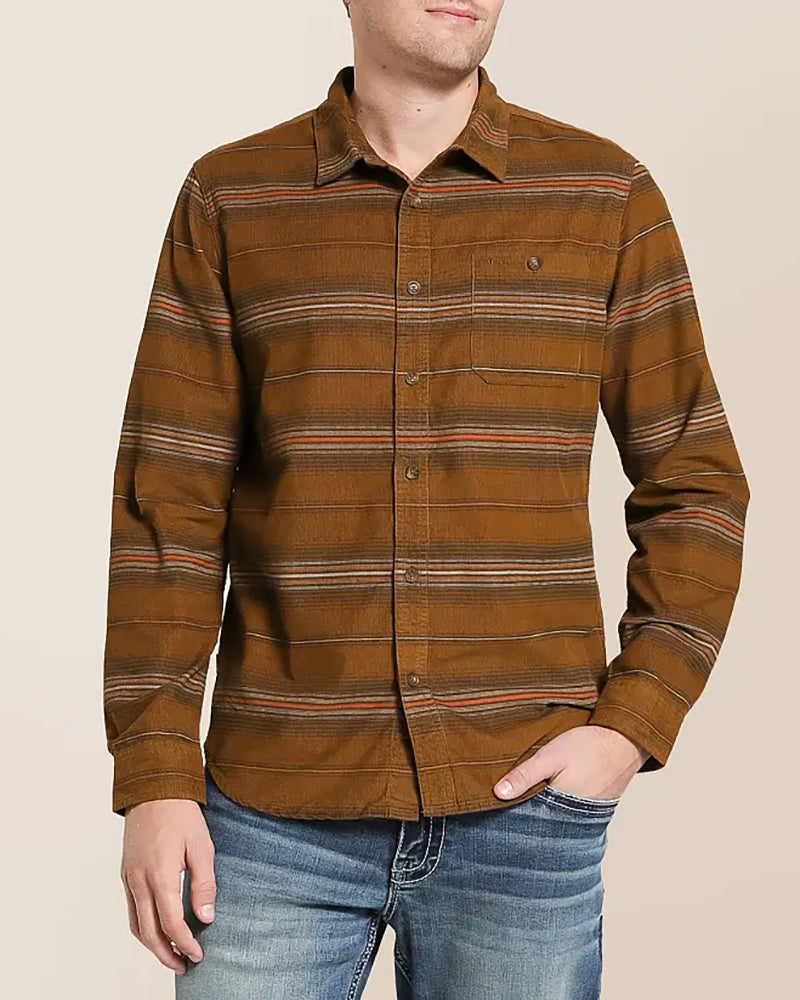 Vintage Striped Button Front Shirt