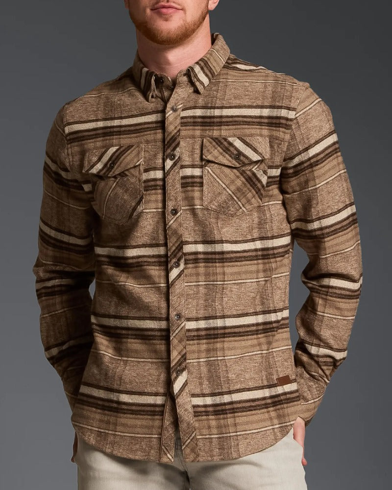Men's Western Casual Long Sleeve Shirt